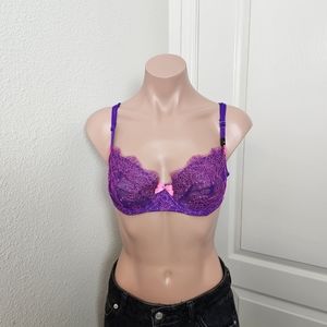 Womens Victoria's Secret unlined Demi balconet sz 34C
